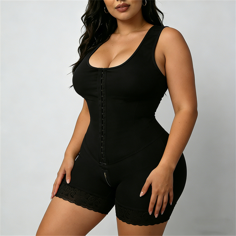 Shapewear Bodysuit Firm - Bauchkontrolle Postpartum Formende Postoperative Miederhosen Damen