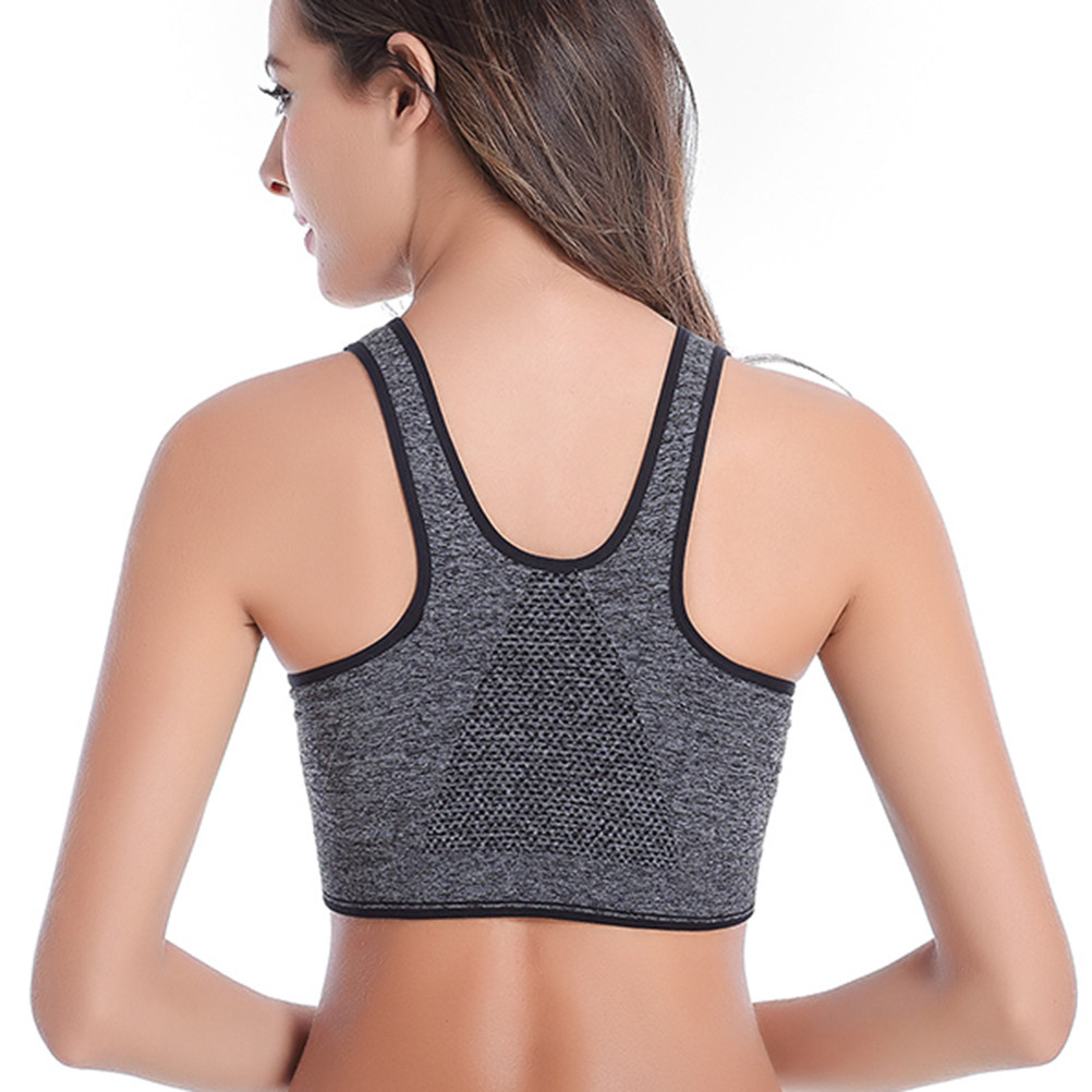 Sport-BH ohne Bügel, mit Reißv – Sports Bra High Impact Bewertung und Preis
