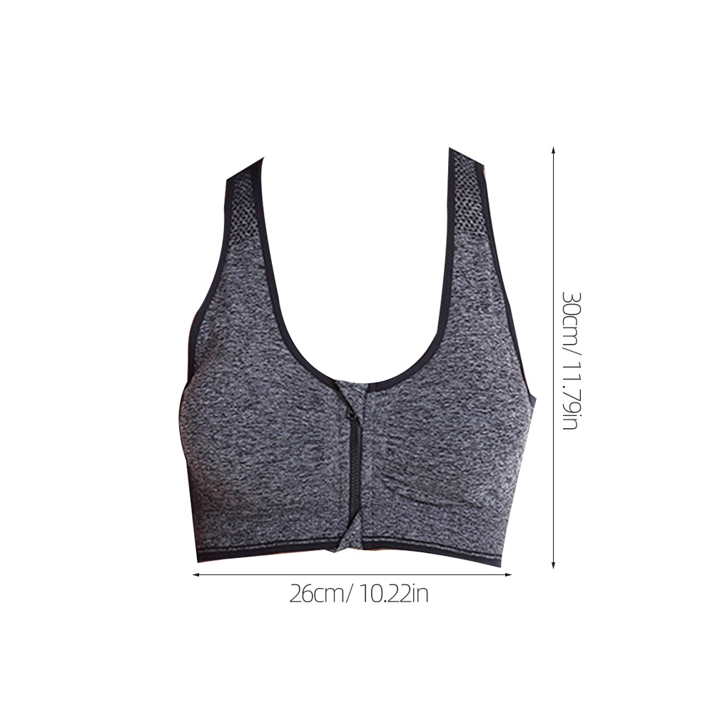 Sport-BH ohne Bügel, mit Reißv – Sports Bra High Impact Bewertung und Preis