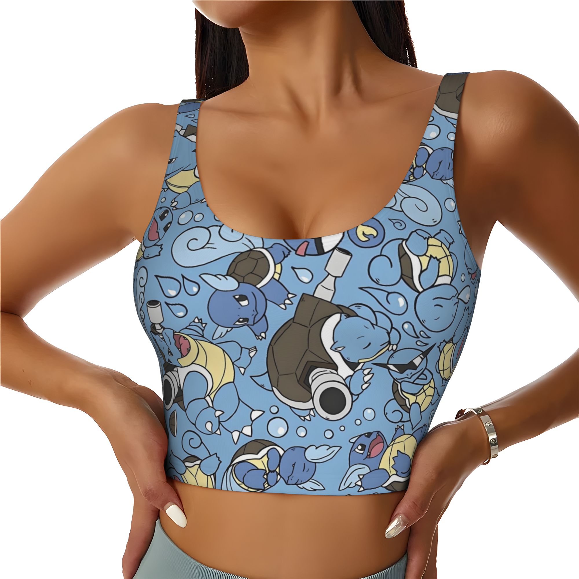 Maßgefertigter Squirtle-Sport- – Sports Bra High Impact Bewertung und Preis